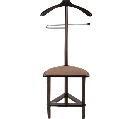 Изображение товара Костюмная вешалка Мебелик В 26Н с сиденьем венге 4802