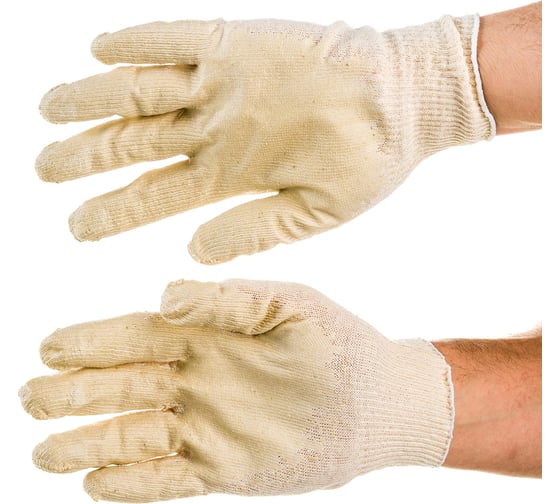 Изображение товара Вязаные перчатки Gigant х/б с полиуретановым покрытием, 200 пар GHG-01-2