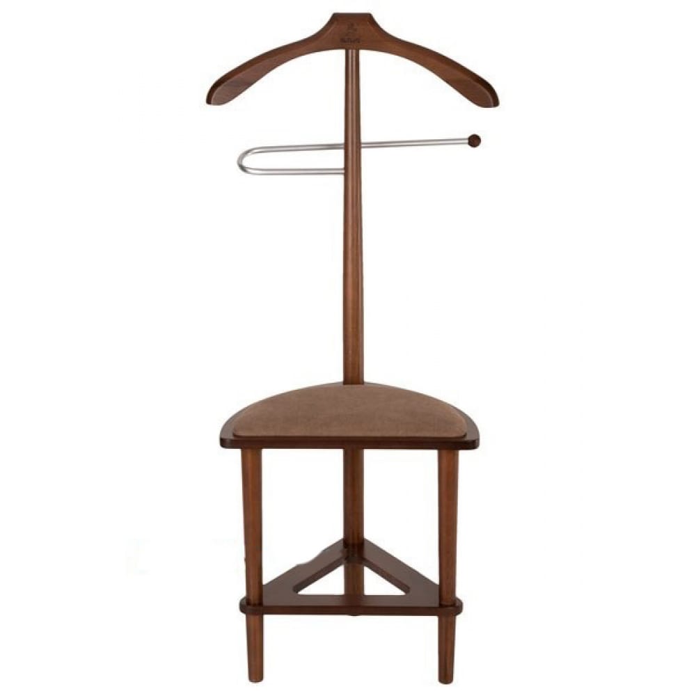 Костюмная вешалка Мебелик вешалка костюмная с сиденьем мебелик в 26н средне коричневый п0001564