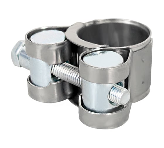 Изображение товара Силовой хомут из нержавеющей стали KRAFT W2, 17-19 мм, уп. 5 шт. KT 880513