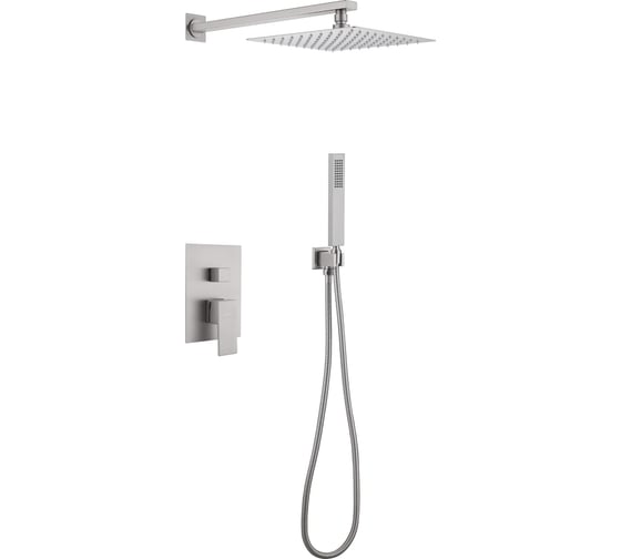 Изображение товара Душевая система ABBER Daheim скрытого монтажа без излива, сатин AF8219SP