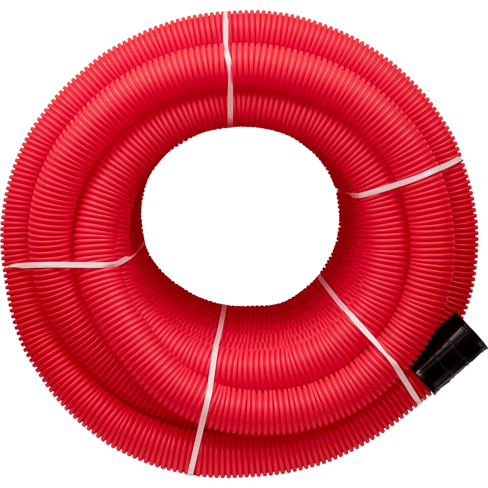 Изображение товара Gigant Труба гофрированная двустенная ПНД гибкая красная D90 с зондом 50м 801090GI