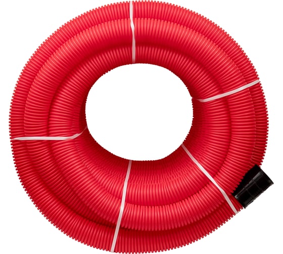Изображение товара Gigant Труба гофрированная двустенная ПНД гибкая красная D90 с зондом 50м 801090GI