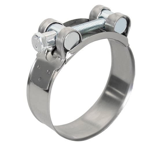 Изображение товара Силовой хомут из нержавеющей стали KRAFT W2, 56-59 мм, уп. 5 шт. KT 880524