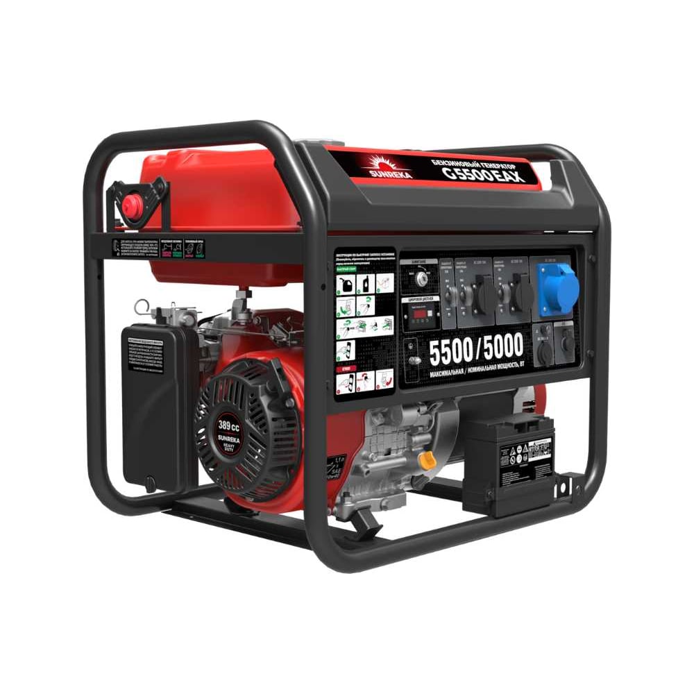 Изображение товара Генератор SUNREKA G5500EAX 211004