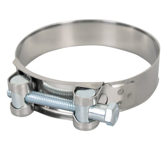 Изображение товара Силовой хомут из нержавеющей стали KRAFT W2, 86-91 мм, уп. 5 шт. KT 880530