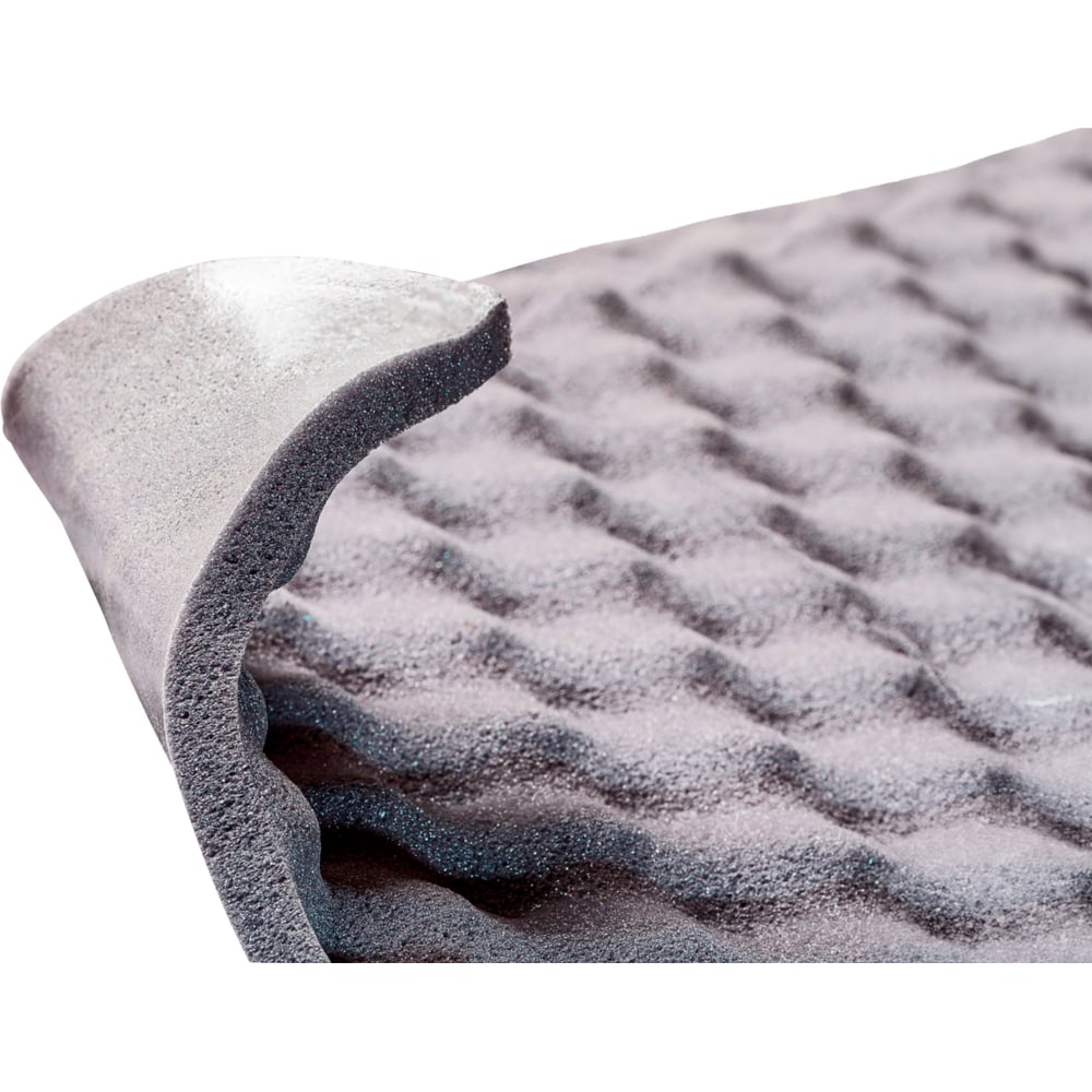 Изображение товара Акустический поролон SGM Виолон Well волна 25 мм шумоизоляция для авто и помещений