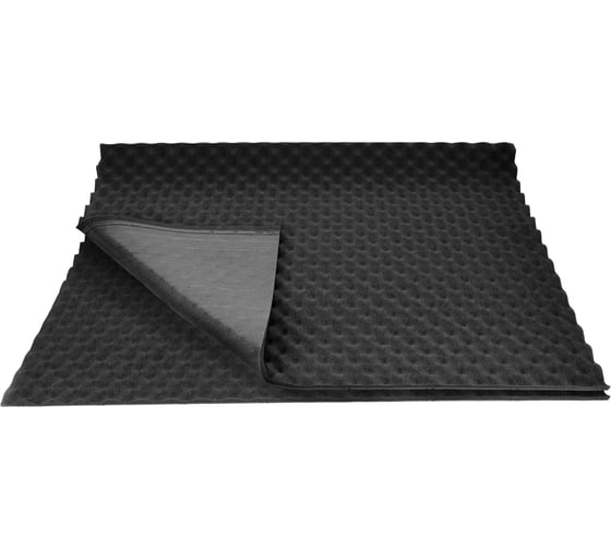 Изображение товара Акустический поролон SGM Виалон Гамма 25 мм, 2 листа / шумоизоляция для авто / звукоизоляция SGM.VLG.25KS.075X100.2