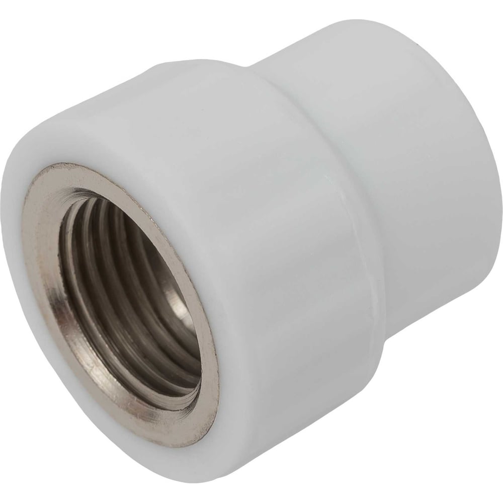 Изображение товара Муфта PP-R комбинированная белая 20х1/2 ВР Gigant GPM-20X12ВР