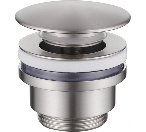 Изображение товара Донный клапан ABBER без перелива, клик-клак, сатин AF0011SP