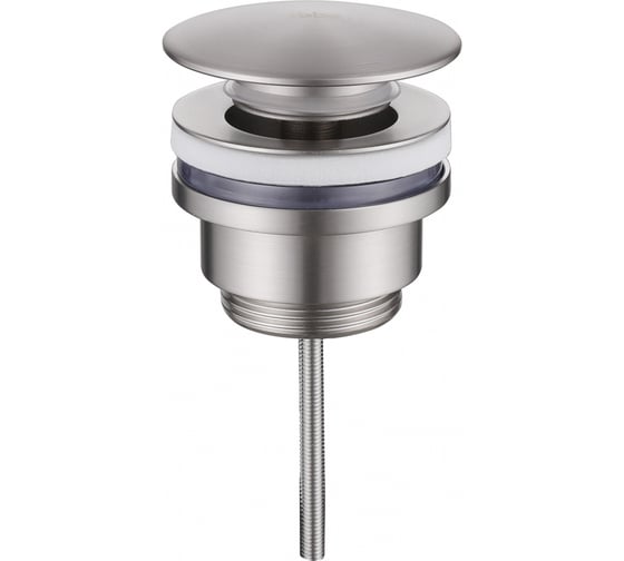 Изображение товара Донный клапан ABBER без перелива, фиксированный, сатин AF0012SP