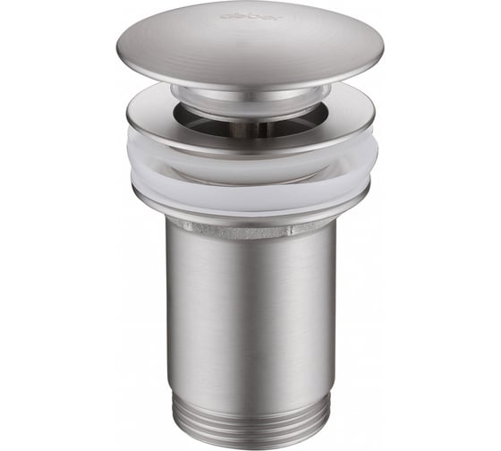 Изображение товара Донный клапан ABBER с переливом, клик-клак, сатин AF0010SP