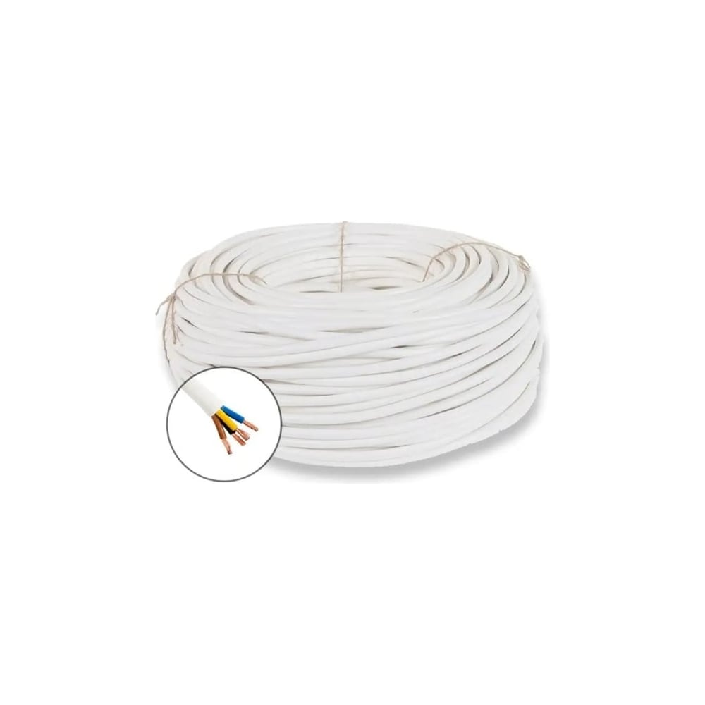 Изображение товара Провод теплостойкий БУРЕВЕСТНИК пркс 4x1.5 мм2 1м огнестойкий кабель