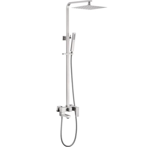 Изображение товара Душевая стойка ABBER Daheim с изливом, сатин AF8216SPL