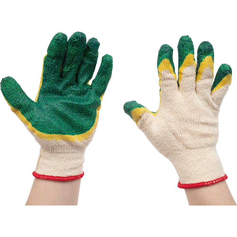 Утепленные перчатки Gigant GHG-07-2 зеленый, желтый, белый, фото 8