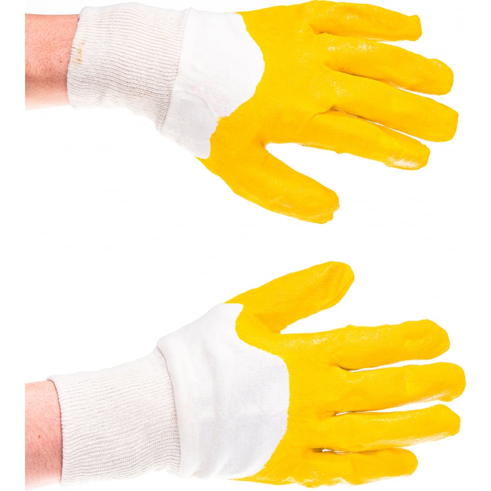 Трикотажные перчатки Gigant трикотажные перчатки х б с двойным латексом пара