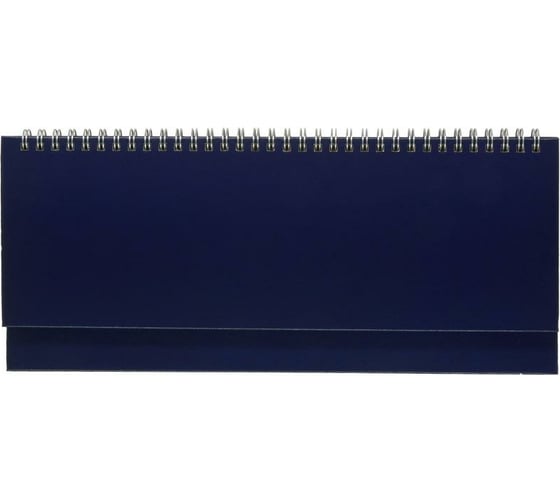 Изображение товара Недатированный планинг Attache Ideal искусственная кожа 64 листа, синий, 305х130 мм 313945