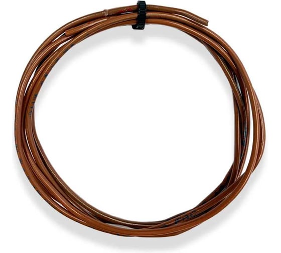 Изображение товара Провод электрический БУРЕВЕСТНИК ПуГВ 1x4 мм2 коричневый, 15м BOZ250754L15