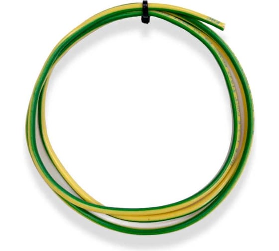 Изображение товара Провод электрический БУРЕВЕСТНИК ПуГВ 1x50 мм2 зелено-желтый, 1м BOZ250687L1