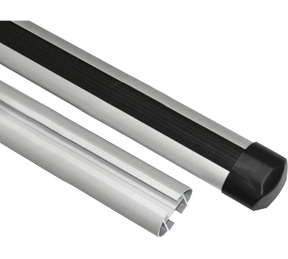 Изображение товара Универсальные аэродинамичные дуги ATLANT алюминиевые, 110 см, серебристые 2 шт. 6012