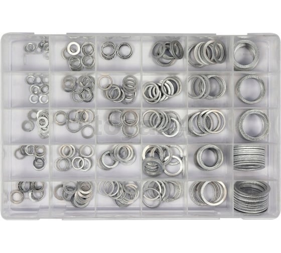 Изображение товара Набор алюминиевых шайб YATO 300 шт YT-06865 371406865 092 1