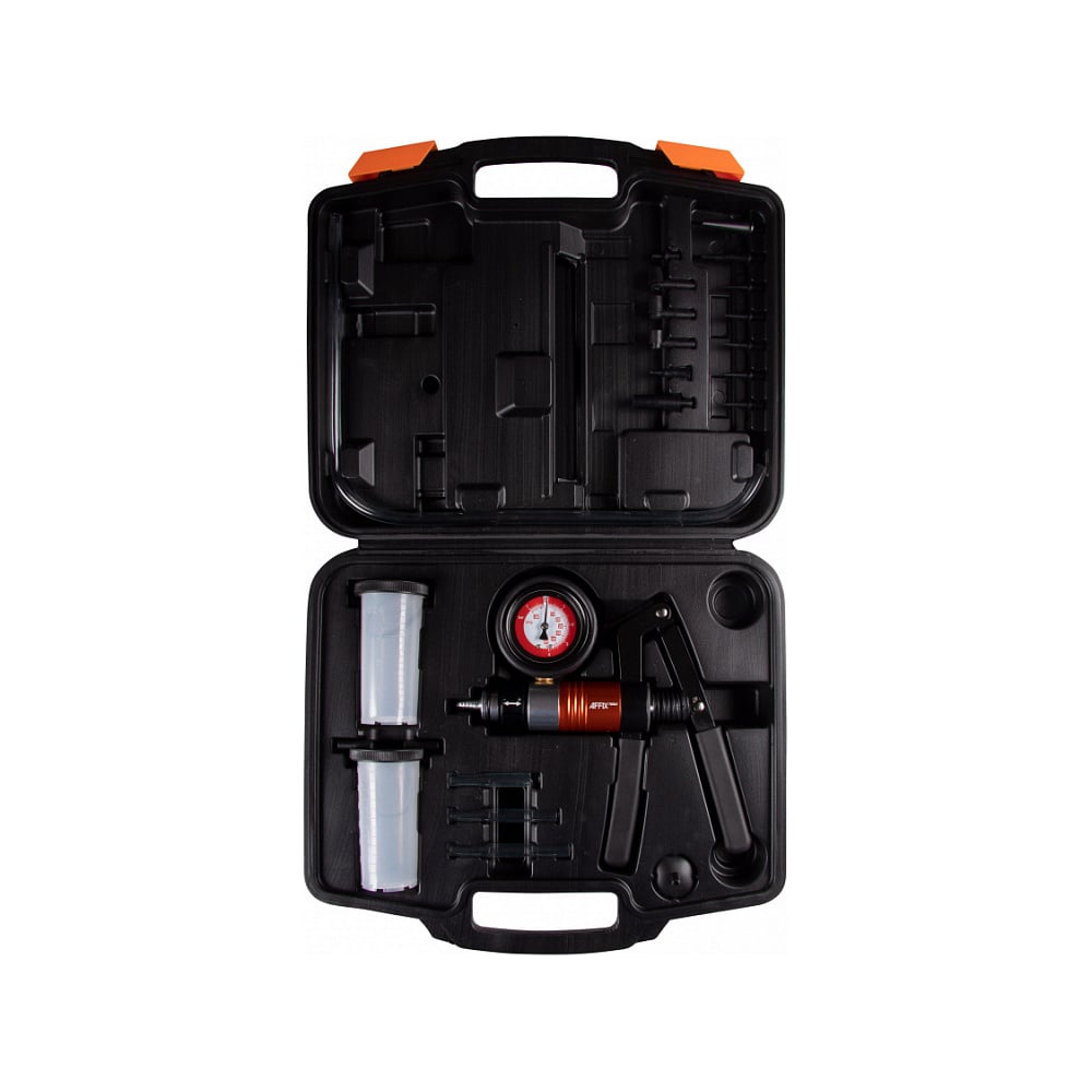 Изображение товара Вакуумметр AFFIX от -1 до 4 бар комплект адаптеров AF12030001C профессиональный аналоговый