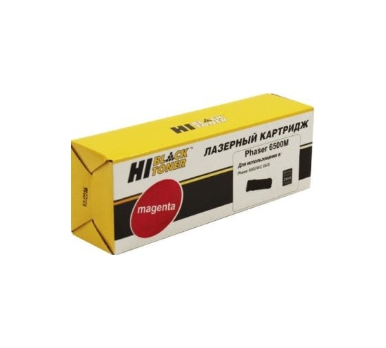 Изображение товара Тонер-картридж Hi-Black для Xerox Phaser 6500/WC 6505, M, 2,5K HB-106R01602