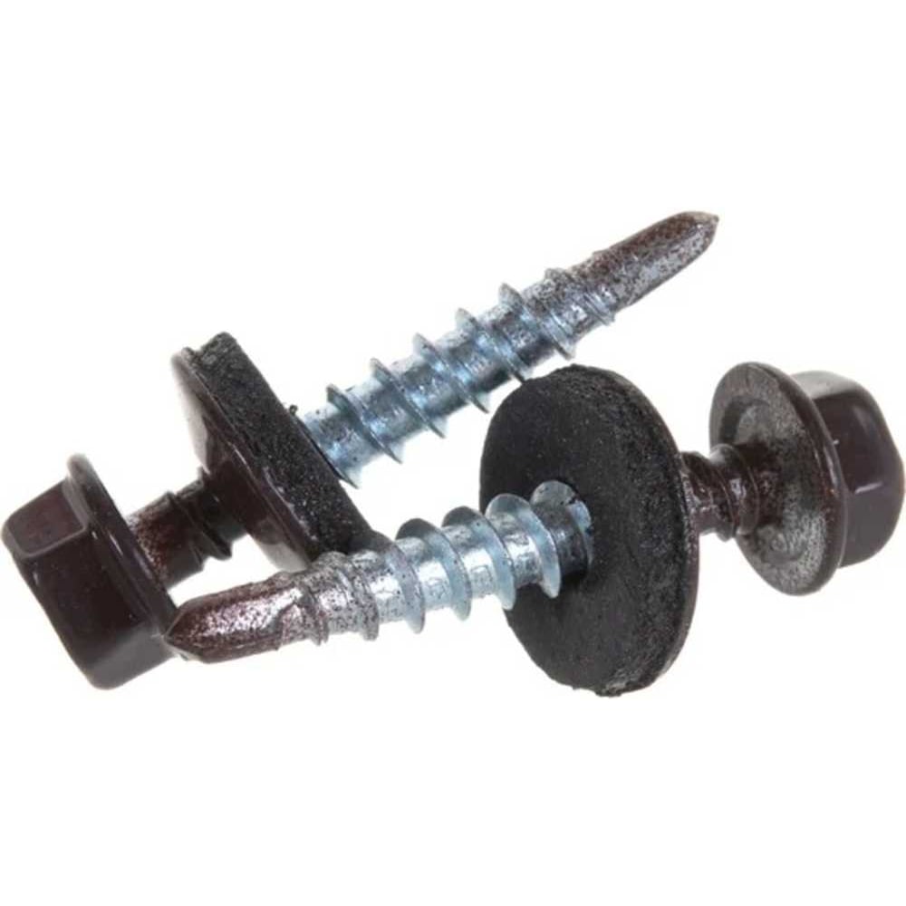 Изображение товара Саморез кровельный BlackWeld 4,8x29 RAL8017 Шоколадно-коричневый (250) 144690