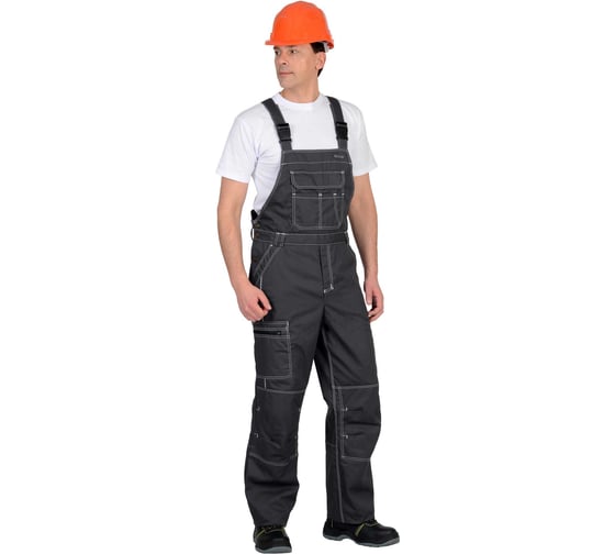 Изображение товара Полукомбинезон Сириус Престиж-К т.серый, тк.Rodos, 245 гр/кв.м, р. 96-100/182-188 (ЧЗ) 42094-к