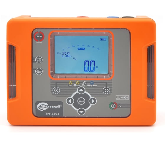 Изображение товара Измеритель параметров электроизоляции SONEL TM-2501 WMRUTM2501