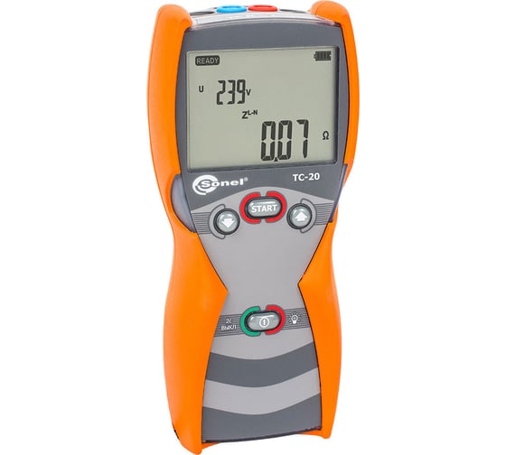 Изображение товара Измеритель параметров петли короткого замыкания SONEL ТС-20 WMRUTС20