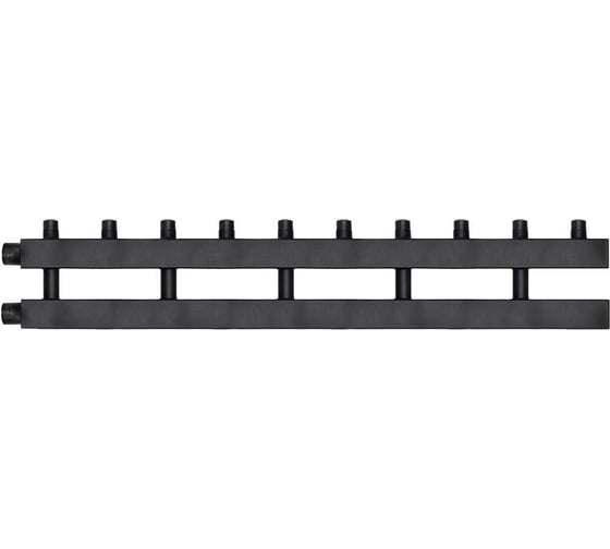 Изображение товара Коллектор для котла Millennium 1 1/2" наружная резьба х 1 1/2" внутренней резьбой /125мм/ дублер 3+2 контура MKD40140.32F