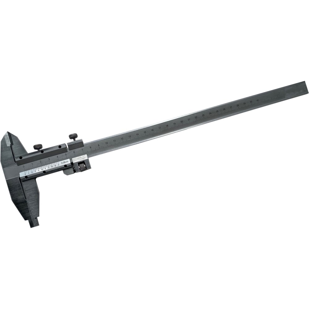 Изображение товара Штангенциркуль нониусный с нержавеющей сталью для точных измерений до 200 мм