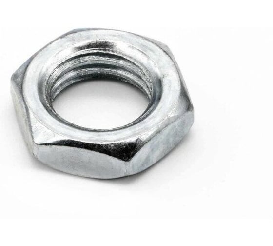 Изображение товара Гайка низкая BlackWeld М6, цинк, DIN 439 2000 шт. 144521