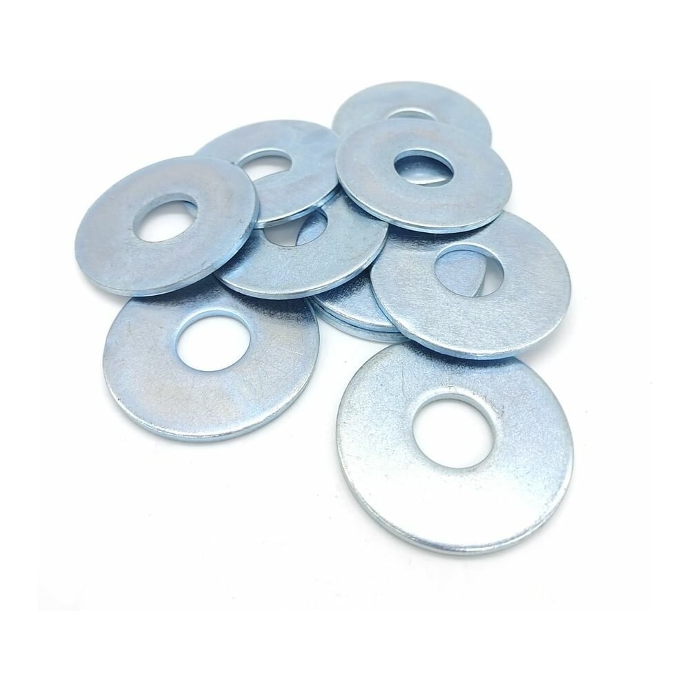 Изображение товара Шайба увеличенная BlackWeld М10 цинк 5 кг DIN 9021 ГОСТ 6958