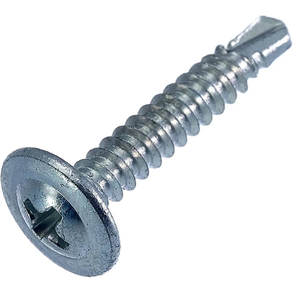 Изображение товара Саморез по металлу BlackWeld 3,9x11 оцинкованный с наконечником сверло 1000 шт