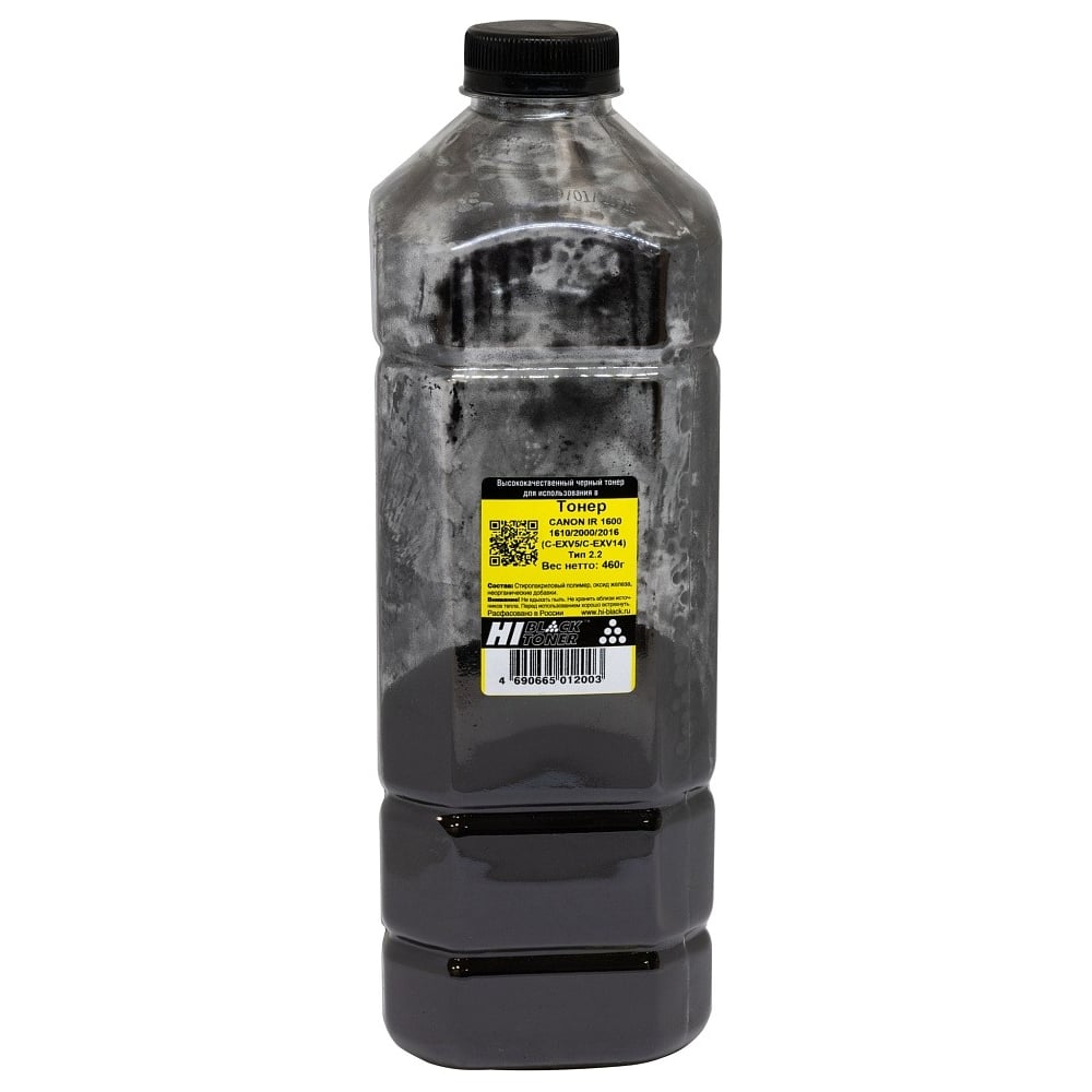 Изображение товара Тонер Hi-Black для Canon iR 1600/1610/2000/2016 канистра 460 г