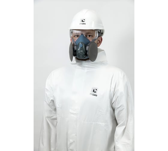 Изображение товара Комбинезон защитный из нетканого материала РУССИЗ RS100 размер L – 1шт 4631177422683