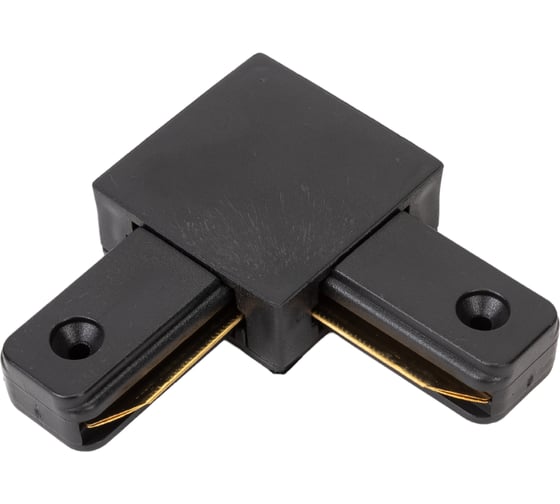 Изображение товара Угловой коннектор для шинопровода FERON черный, LD1007 41737