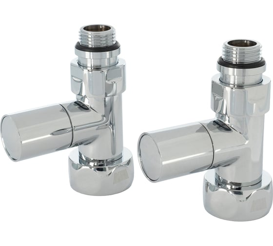Изображение товара Вентиль прямой Millennium 1-1/2 гайка-штуцер для полотенцесушителя (пара) VPFM0112