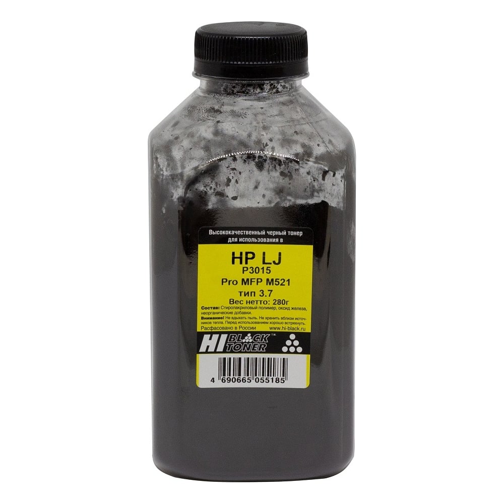 Изображение товара Тонер Hi-Black для HP LJ P3015 и Pro MFP M521 280 г