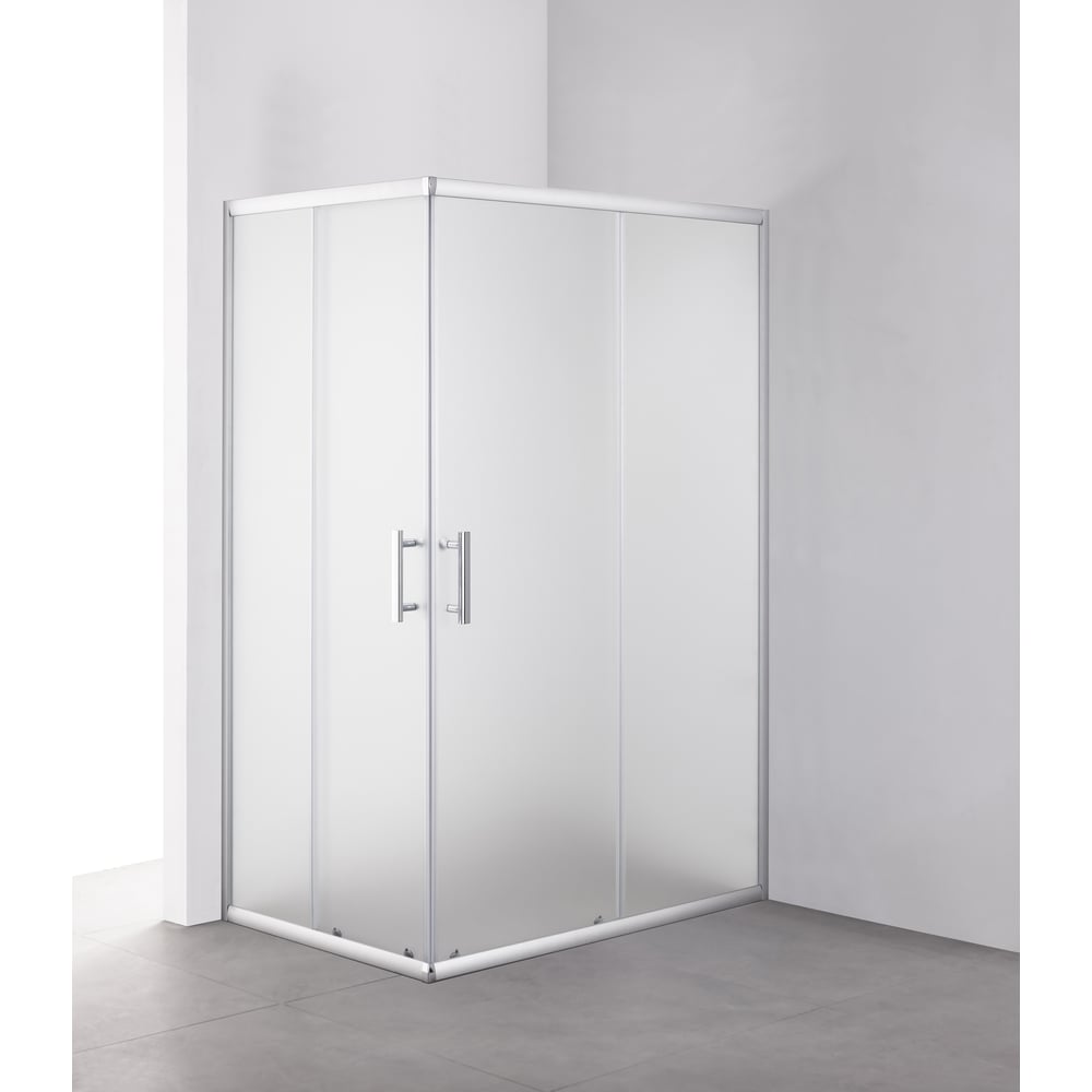 Изображение товара Душевой уголок OLIVE'S MINO матовое стекло 1200х800 мм хром матовый