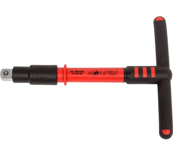 Изображение товара Диэлектрический вороток KING TONY 1/2, 200 мм, Т-образный 4178VE-08