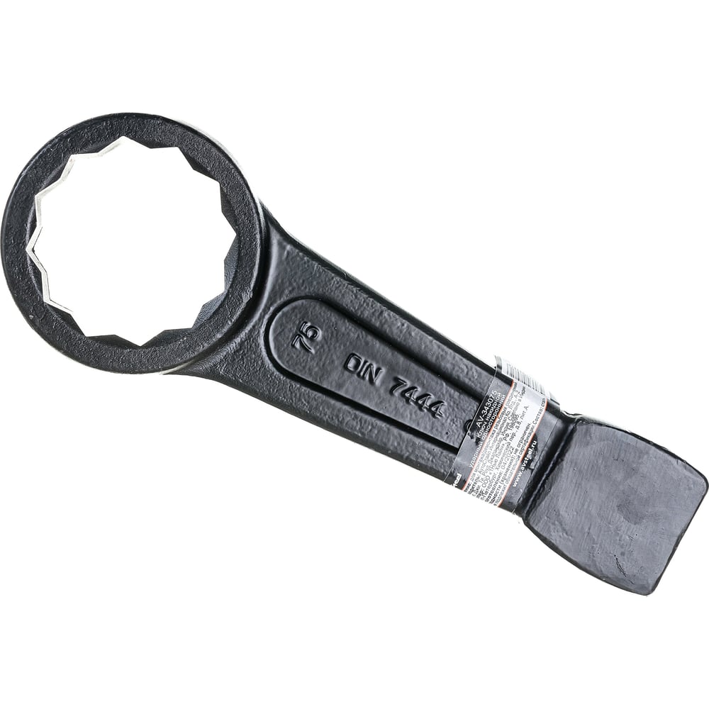 Ударный односторонний накидной ключ AV Steel держатель профиля wph floor 22 steel arlight металл