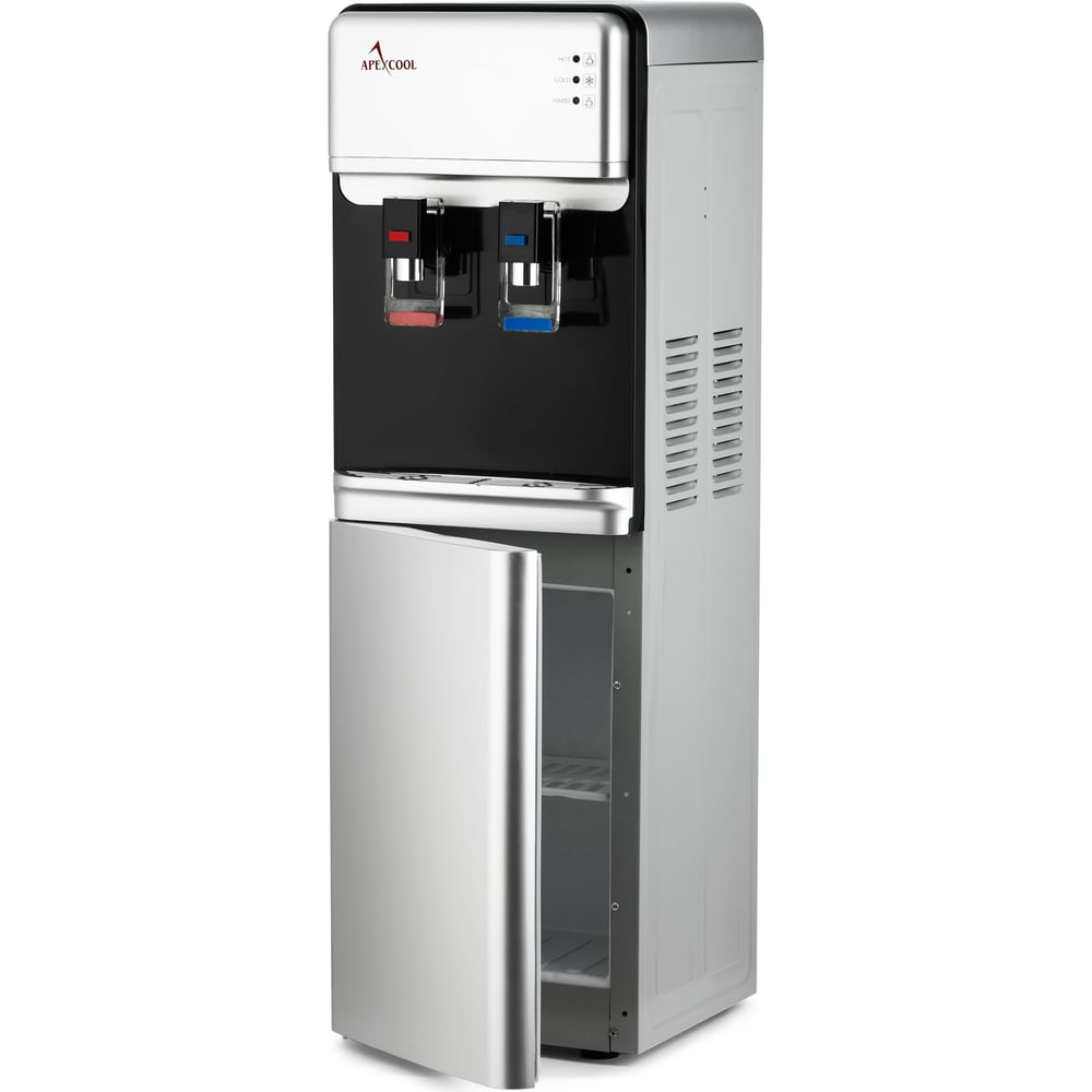 Кулер для воды APEXCOOL холодильник lex lcd 485 stgidbi серый