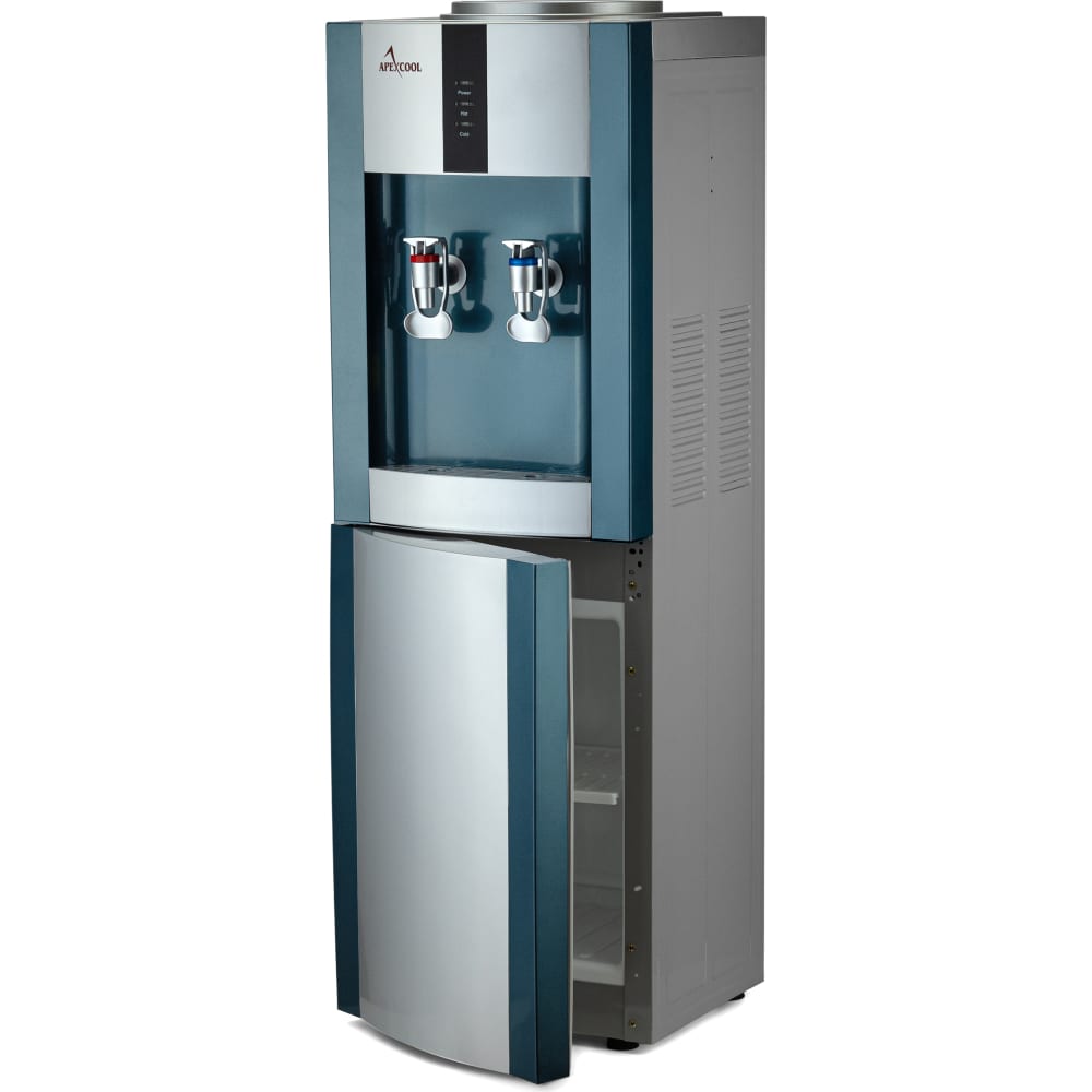 Кулер для воды APEXCOOL холодильник korting knfc 62017 x серебристый серый