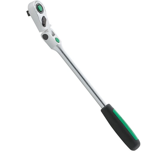 Изображение товара Трещотка реверсивная шарнирная с кнопкой Stahlwille 1/2" 80 зубцов 13261010 В0000000178259