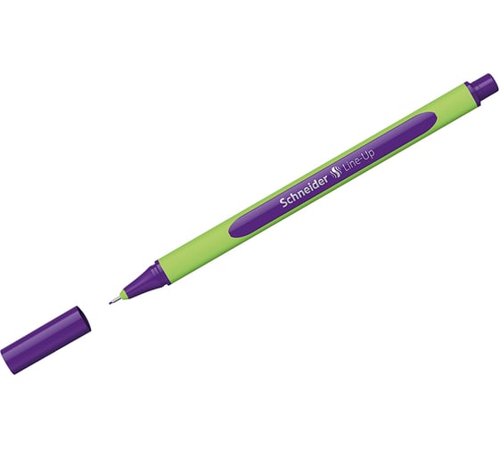 Изображение товара Набор ручек капиллярных Schneider, 10 шт в наборе, Line-Up фиалковая, 0,4 мм 191008