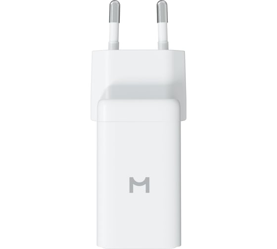 Изображение товара Cетевое зарядное устройство MAGSSORY Nano Pro 45W GaN, с функцией быстрой зарядки, белый ACH010w