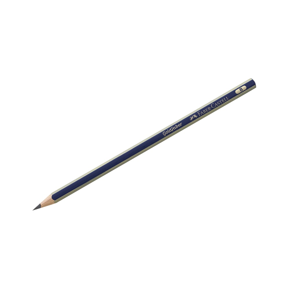 Заточенный чернографитный карандаш Faber-Castell заточенный трехгранный чернографитный карандаш schoolformat